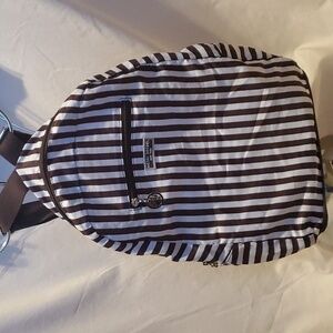 Henri Bendel Stripe Packable Backpack